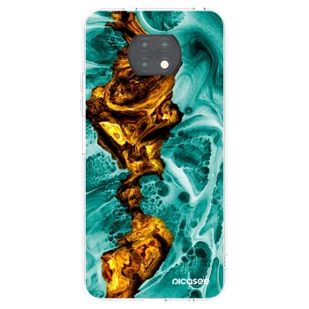 Picasee silikonski prozorni ovitek za Xiaomi Redmi Note 9T - Goldsky