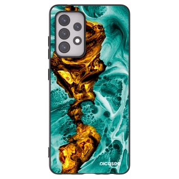 Picasee silikonski črni ovitek za Samsung Galaxy A52s 5G A528B - Goldsky