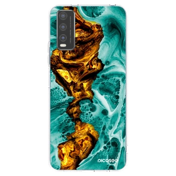 Picasee silikonski prozorni ovitek za Vivo Y20s - Goldsky