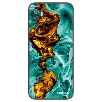 Picasee silikonski črni ovitek za Xiaomi Poco M3 Pro 5G - Goldsky