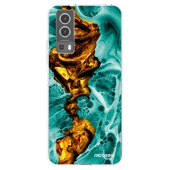 Picasee silikonski prozorni ovitek za Vivo Y72 5G - Goldsky