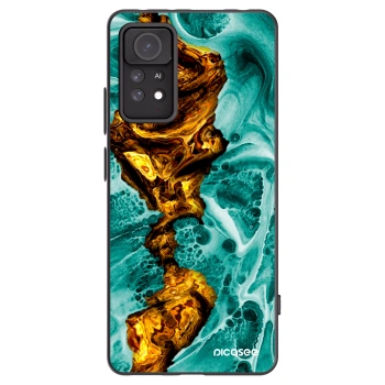 Picasee silikonski črni ovitek za Xiaomi Redmi Note 11 Pro - Goldsky