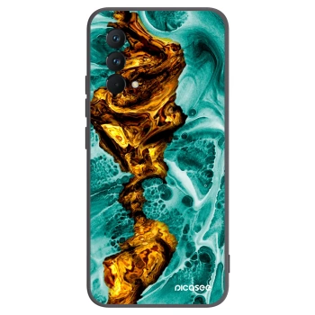 Picasee silikonski črni ovitek za Realme GT Master Edition 5G - Goldsky