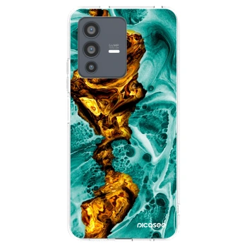Picasee silikonski prozorni ovitek za Vivo V23 5G - Goldsky