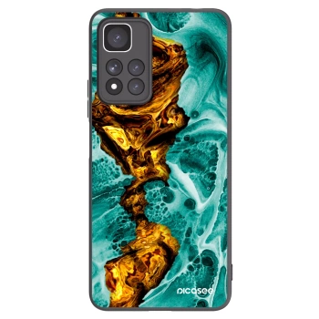 Picasee silikonski črni ovitek za Xiaomi Redmi Note 11 Pro+ 5G - Goldsky