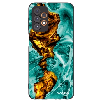 Picasee silikonski črni ovitek za Samsung Galaxy A23 A235F 4G - Goldsky