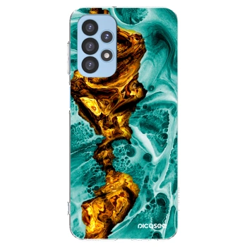 Picasee silikonski prozorni ovitek za Samsung Galaxy A23 A235F 4G - Goldsky
