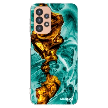 Picasee silikonski prozorni ovitek za Samsung Galaxy A23 A236B 5G - Goldsky