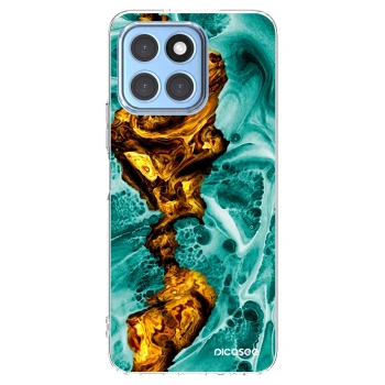 Picasee silikonski prozorni ovitek za Honor X8 5G - Goldsky
