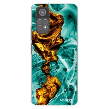 Picasee silikonski prozorni ovitek za Xiaomi Redmi Note 11S 5G - Goldsky