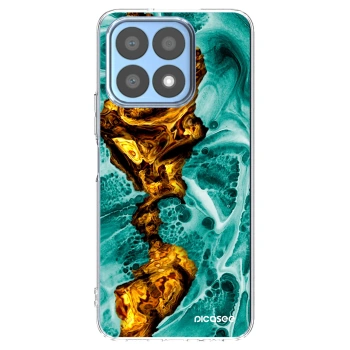 Picasee silikonski prozorni ovitek za Honor X8a - Goldsky