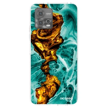 Picasee silikonski prozorni ovitek za Motorola Moto G72 - Goldsky