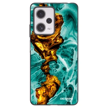 Picasee silikonski črni ovitek za Xiaomi Redmi Note 12 Pro+ 5G - Goldsky