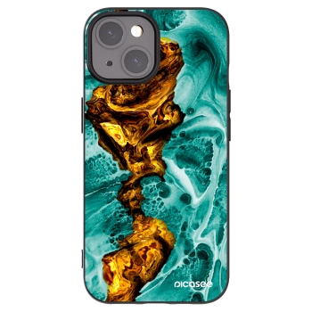 Picasee silikonski črni ovitek za Apple iPhone 15 - Goldsky