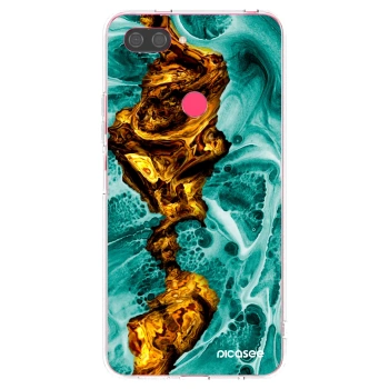 Picasee silikonski prozorni ovitek za Xiaomi Mi 8 Lite - Goldsky