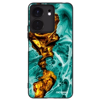 Picasee silikonski črni ovitek za Xiaomi Redmi 13C 4G - Goldsky