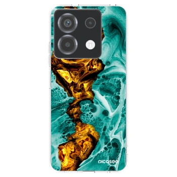Picasee silikonski prozorni ovitek za Xiaomi Poco X6 - Goldsky