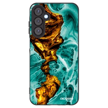 Picasee silikonski črni ovitek za Samsung Galaxy A25 A256B 5G - Goldsky