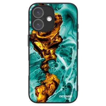 Picasee ULTIMATE CASE MagSafe za Apple iPhone 16 - Goldsky