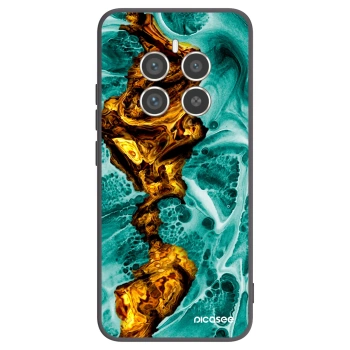 Picasee silikonski črni ovitek za Realme 12 Pro 5G - Goldsky