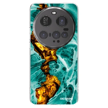 Picasee silikonski prozorni ovitek za Xiaomi 15 Ultra - Goldsky