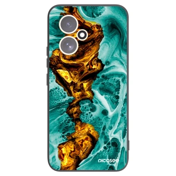 Picasee silikonski črni ovitek za Honor 400 5G - Goldsky