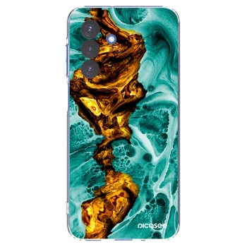 Picasee silikonski prozorni ovitek za Samsung Galaxy A17 5G - Goldsky