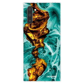 Picasee silikonski prozorni ovitek za Samsung Galaxy Note 10 N970F - Goldsky