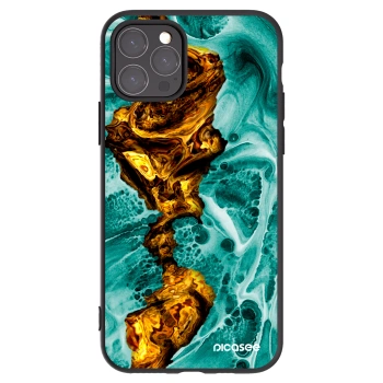 Picasee silikonski črni ovitek za Apple iPhone 11 Pro - Goldsky
