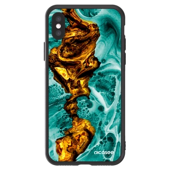 Picasee ULTIMATE CASE za Apple iPhone X/XS - Goldsky