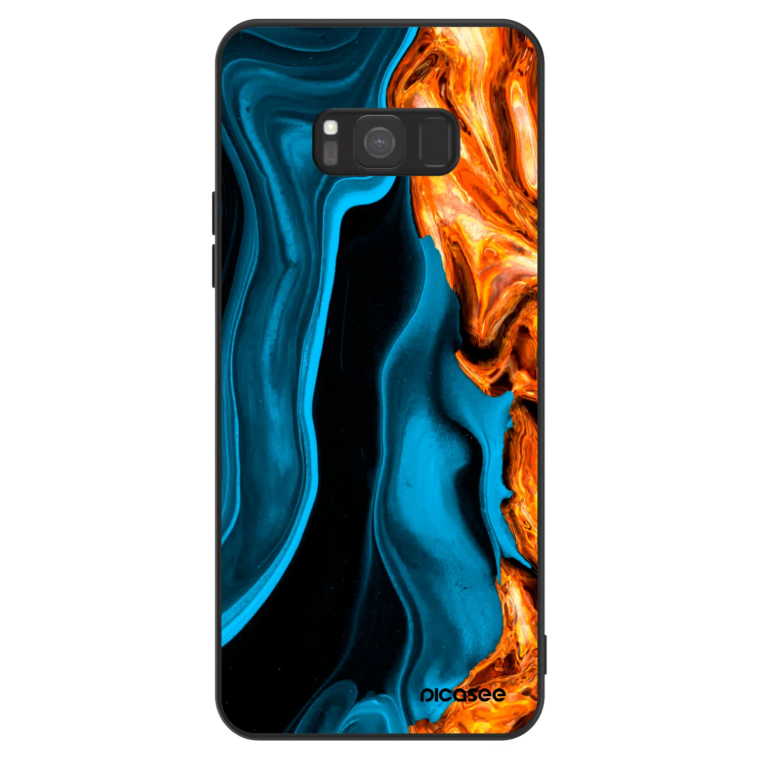 Picasee ULTIMATE CASE za Samsung Galaxy S8 G950F - Gold blue