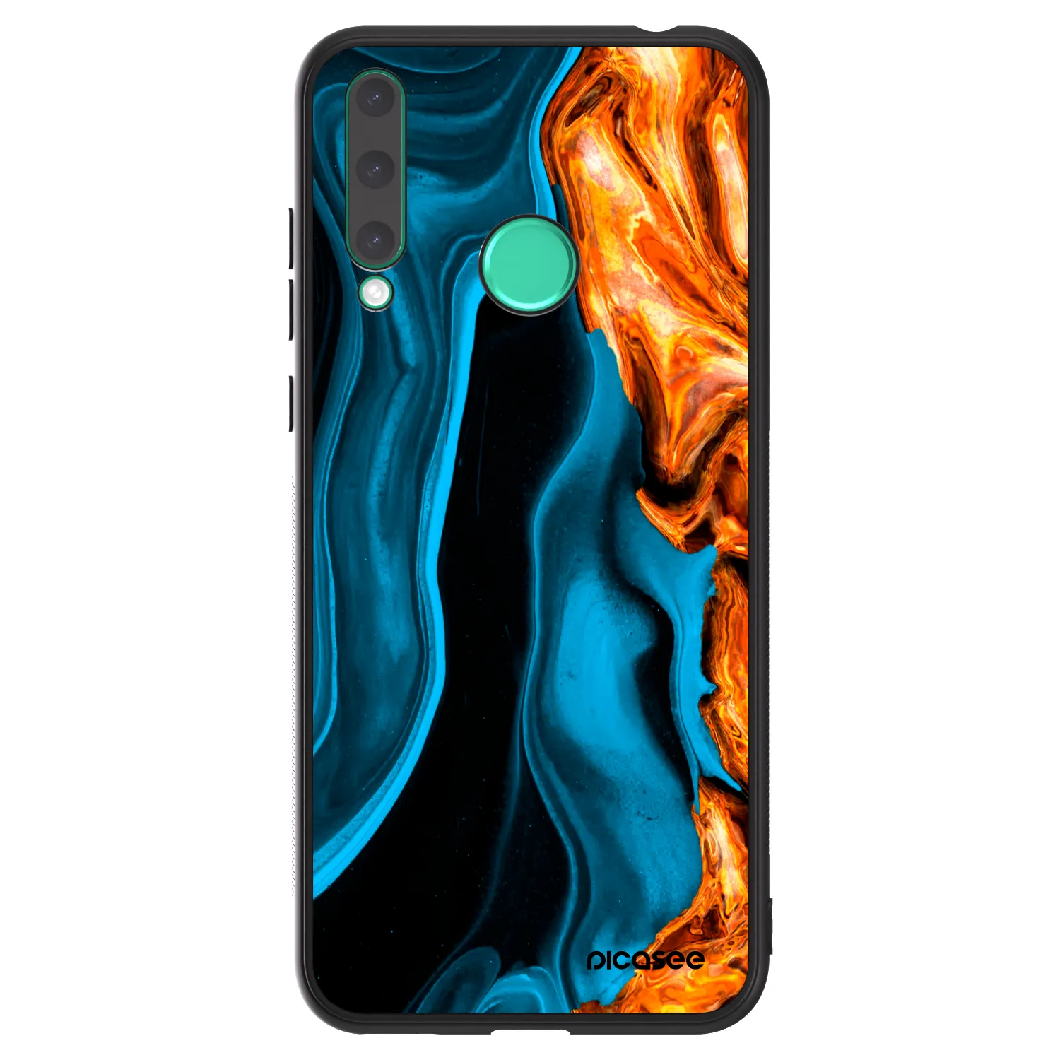 Picasee ULTIMATE CASE za Honor 20 Lite - Gold blue