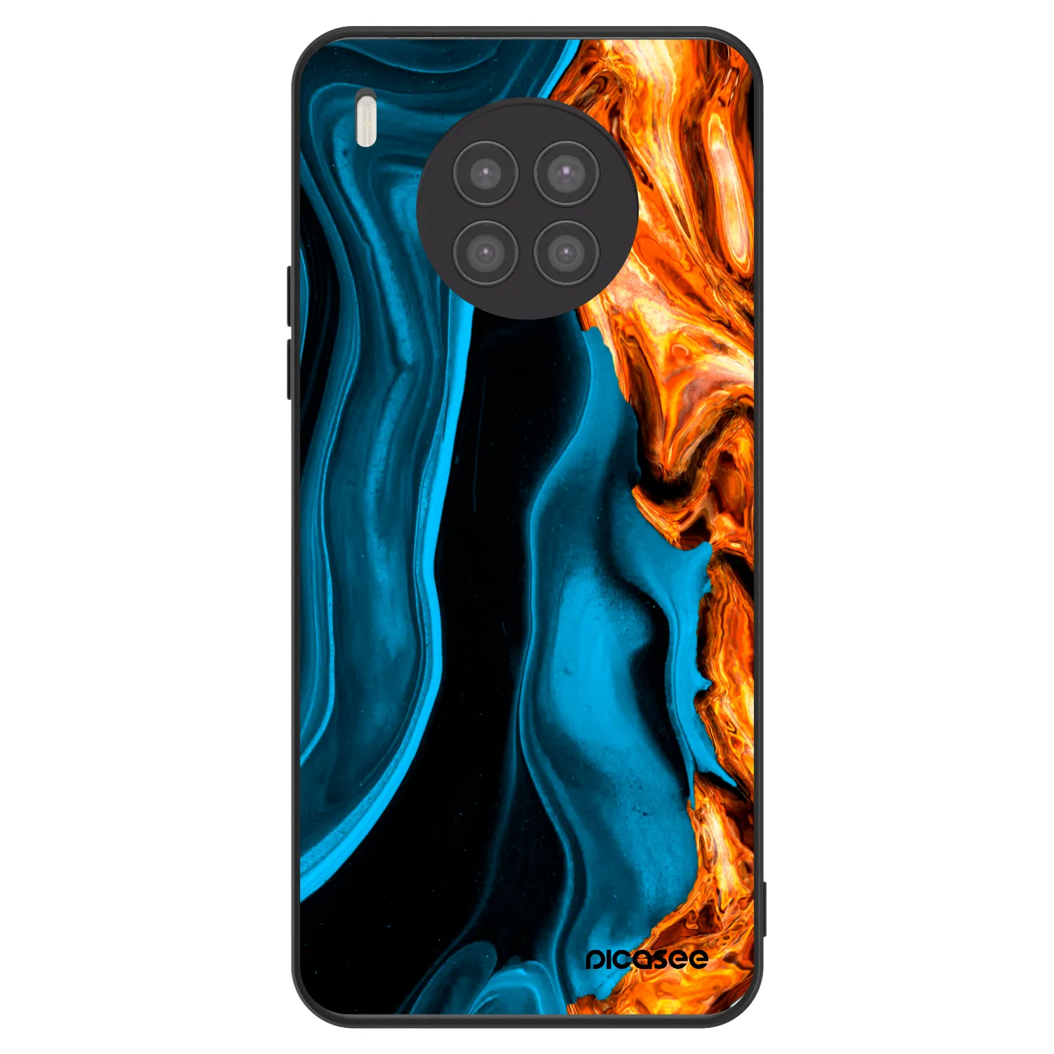 Picasee ULTIMATE CASE za Huawei Nova 8i - Gold blue