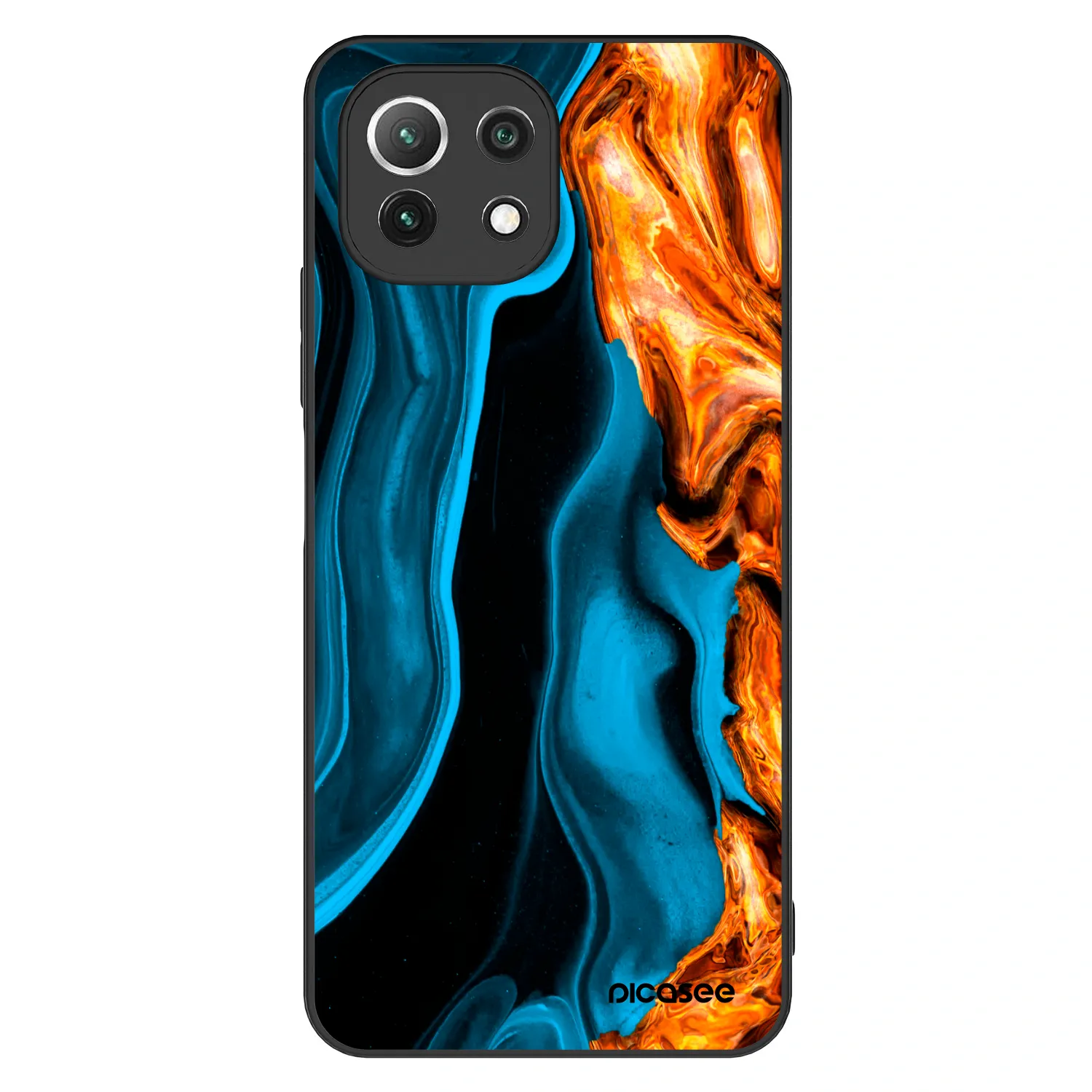 Picasee ULTIMATE CASE za Xiaomi 11 Lite 5G NE - Gold blue