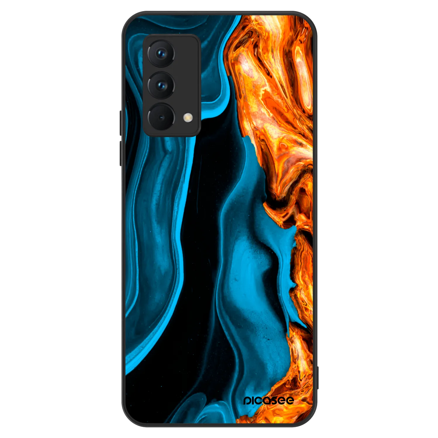 Picasee ULTIMATE CASE za Realme GT Master Edition 5G - Gold blue