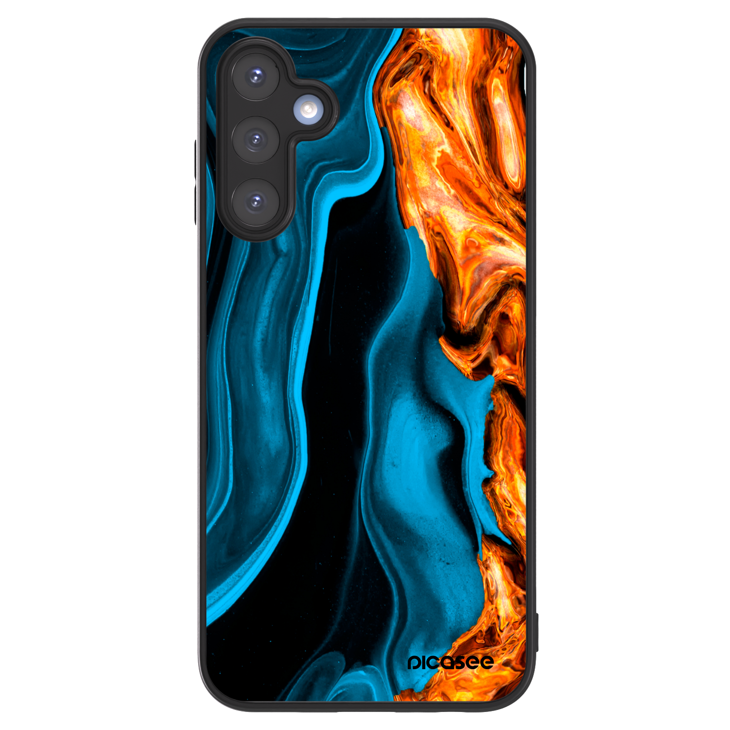 Picasee ULTIMATE CASE za Samsung Galaxy A15 A156B 5G - Gold blue