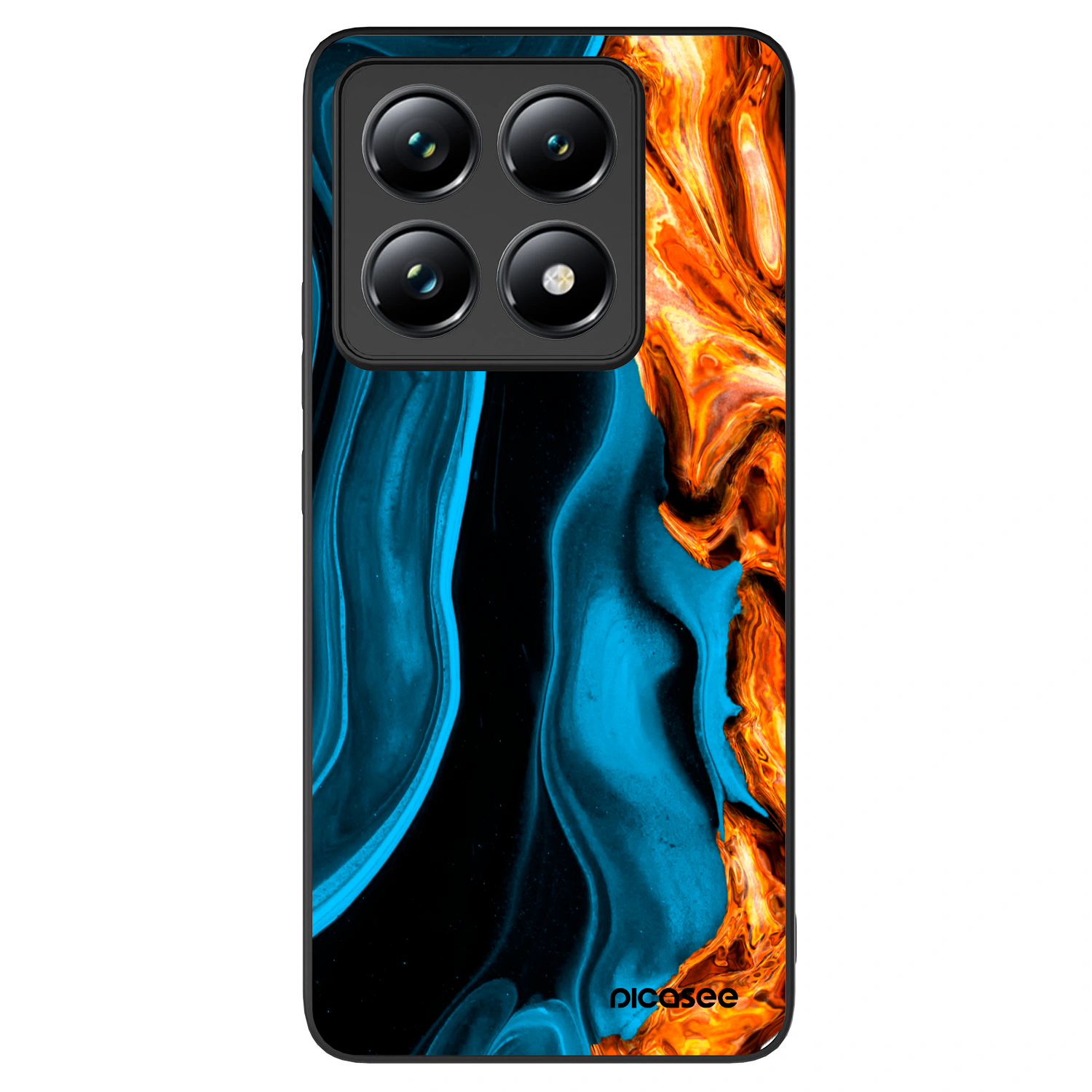 Picasee ULTIMATE CASE za Xiaomi 14T Pro - Gold blue