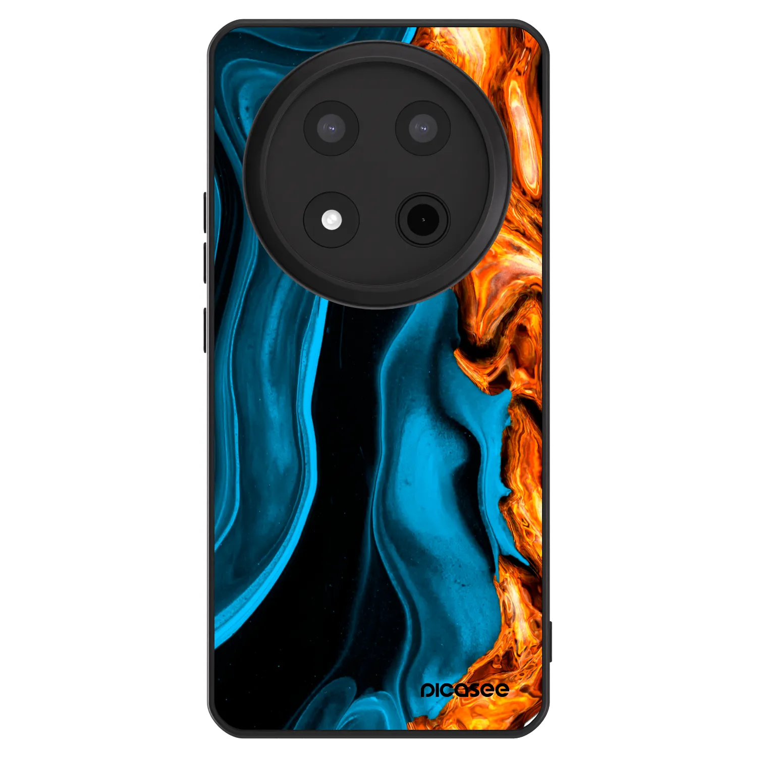 Picasee ULTIMATE CASE za Honor Magic7 Lite 5G - Gold blue