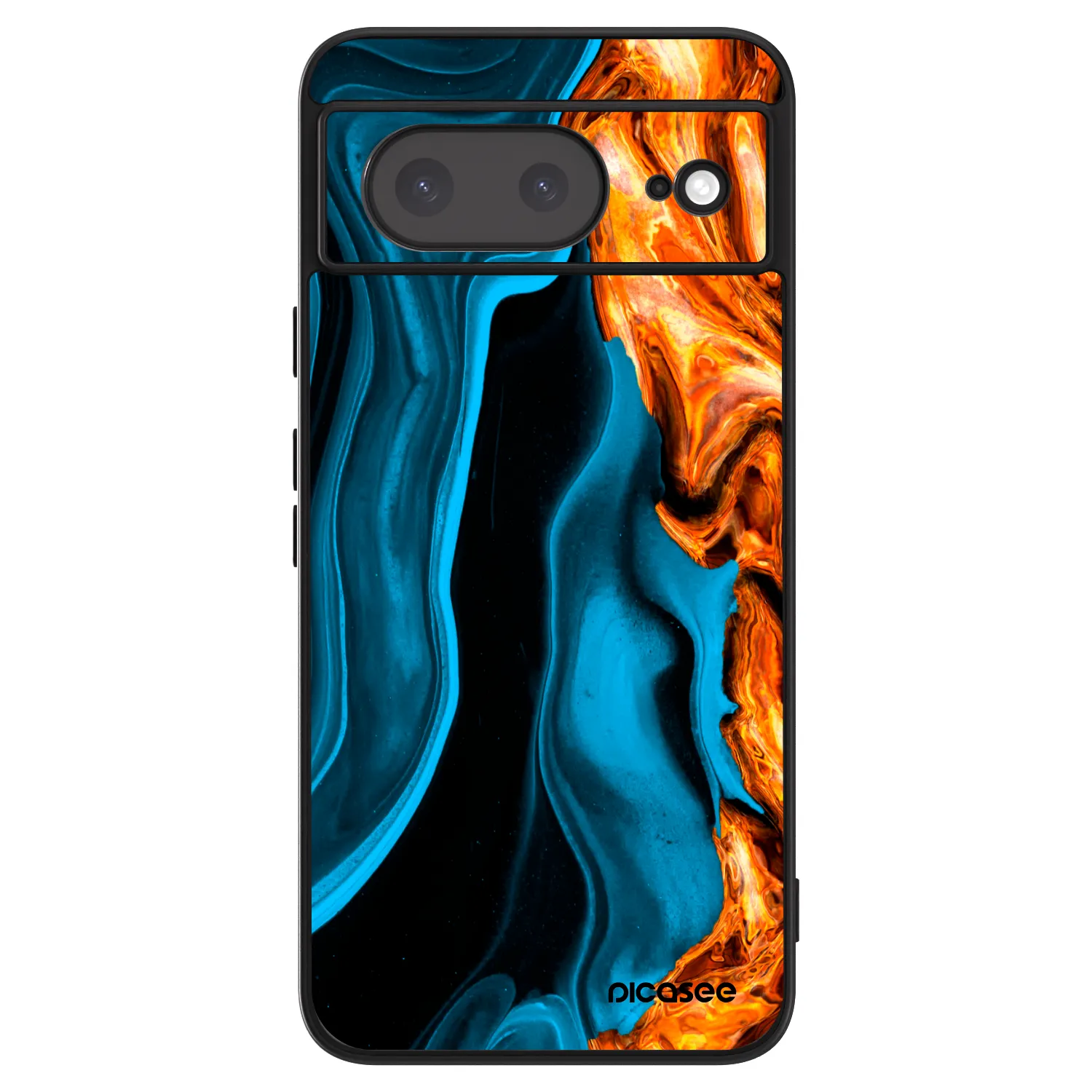 Picasee ULTIMATE CASE za Google Pixel 8a - Gold blue