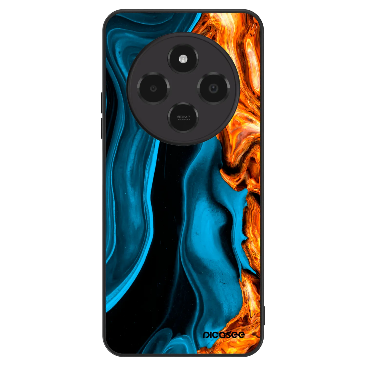 Picasee ULTIMATE CASE za Xiaomi Poco C75 - Gold blue