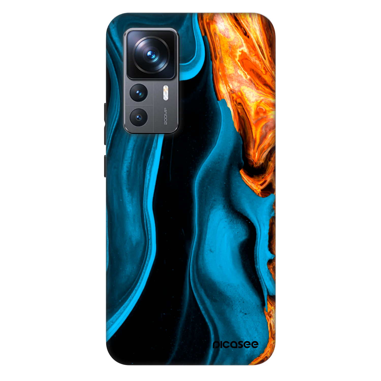Picasee Fashion Case za Xiaomi 12T Pro - Gold blue