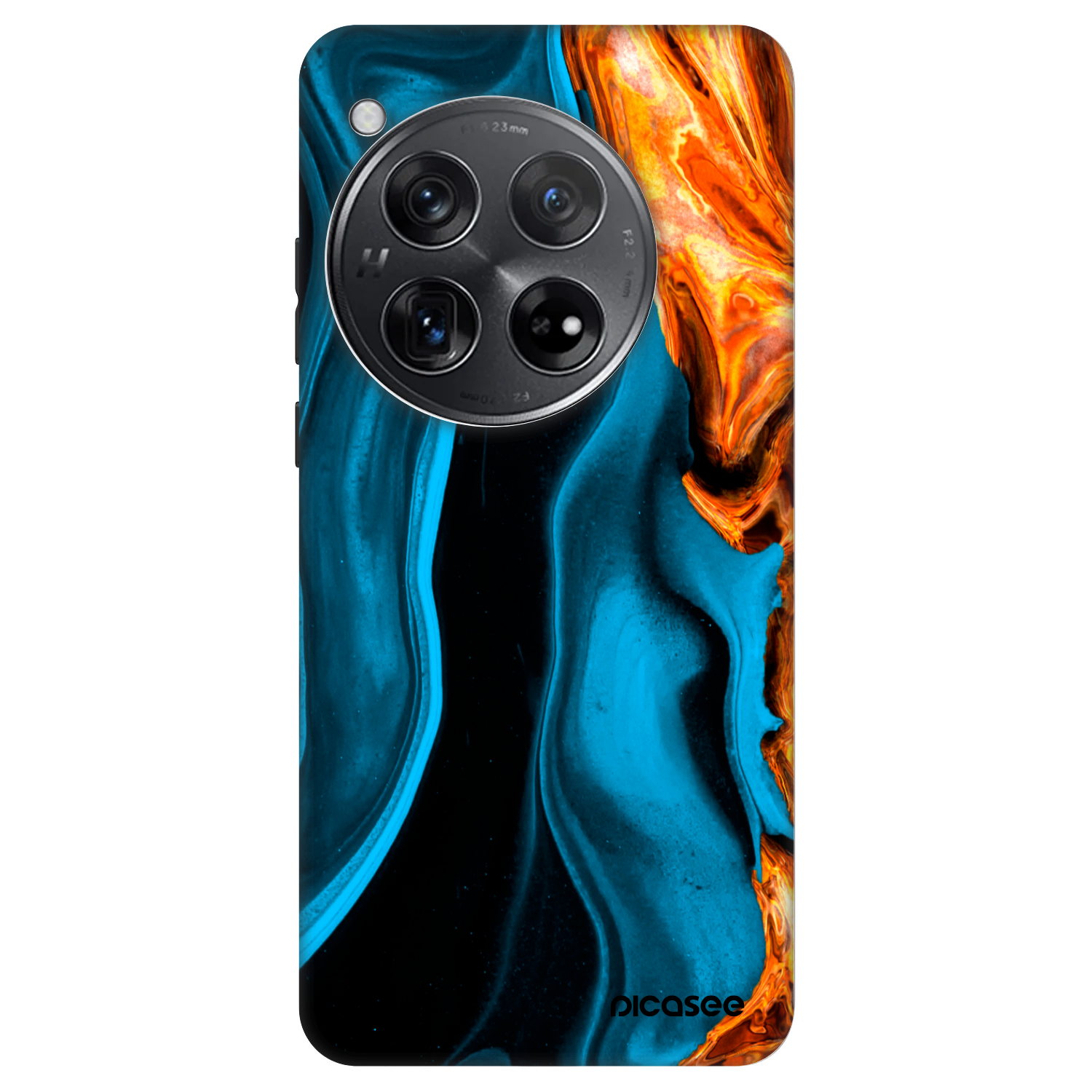 Picasee Fashion Case za OnePlus 12 5G - Gold blue