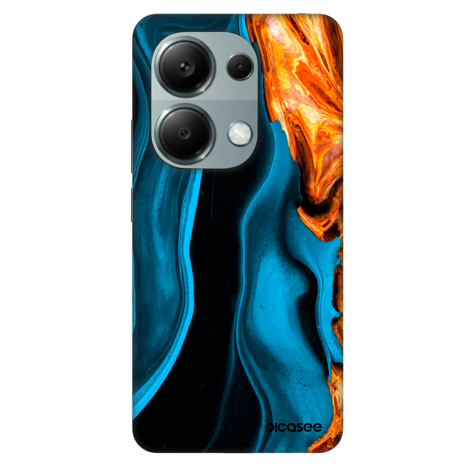 Picasee Fashion Case za Xiaomi Redmi Note 13 Pro 4G - Gold blue