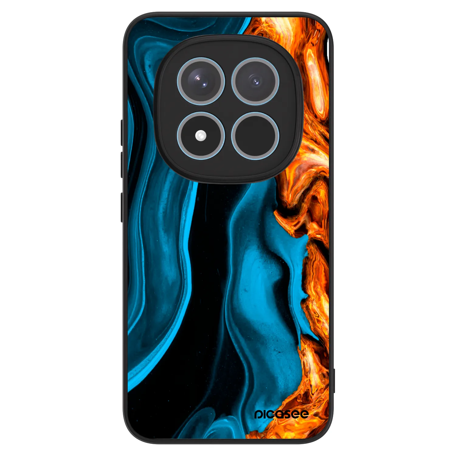 Picasee ULTIMATE CASE za Xiaomi Redmi Note 15 Pro+ - Gold blue