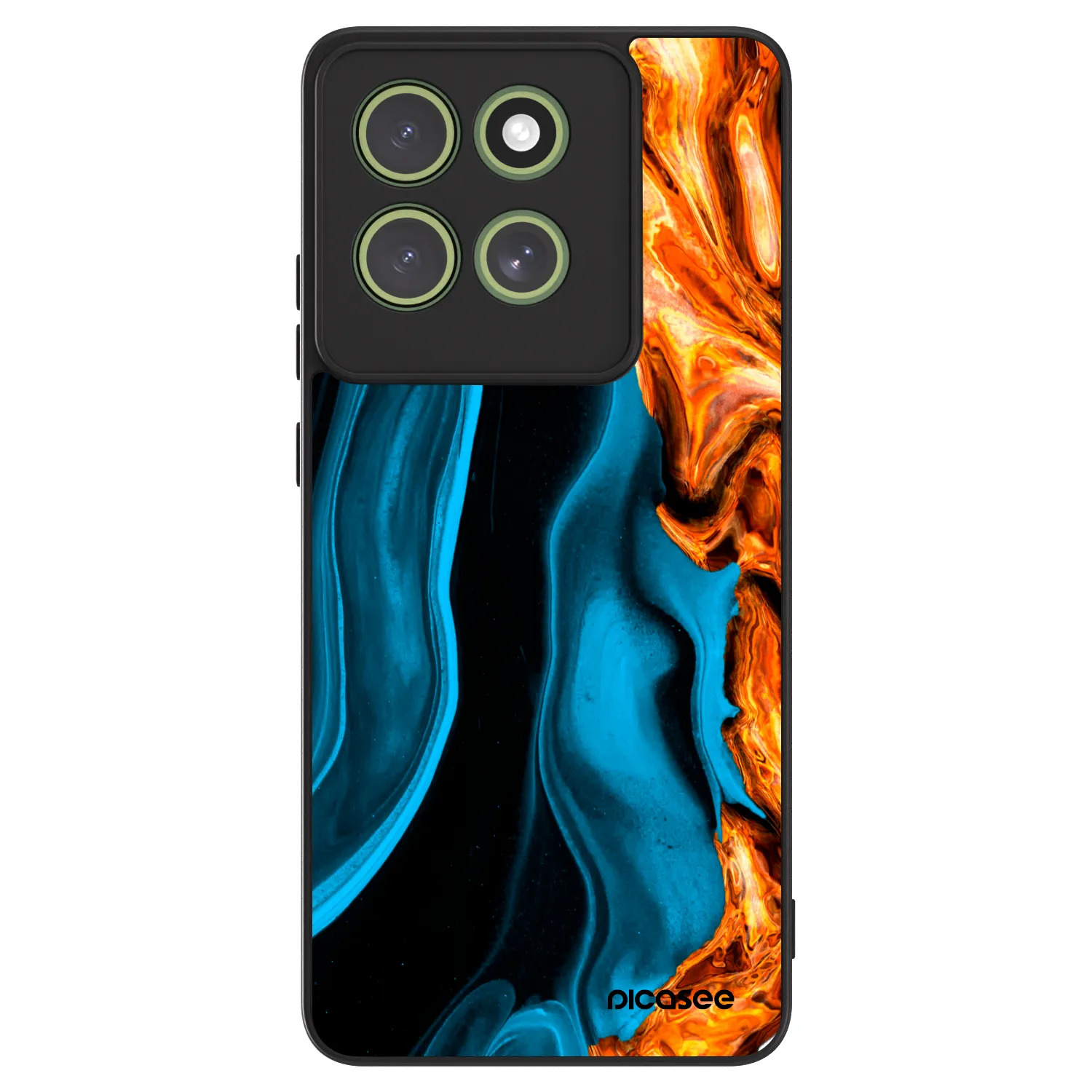 Picasee ULTIMATE CASE za Motorola Moto G86 Power 5G - Gold blue