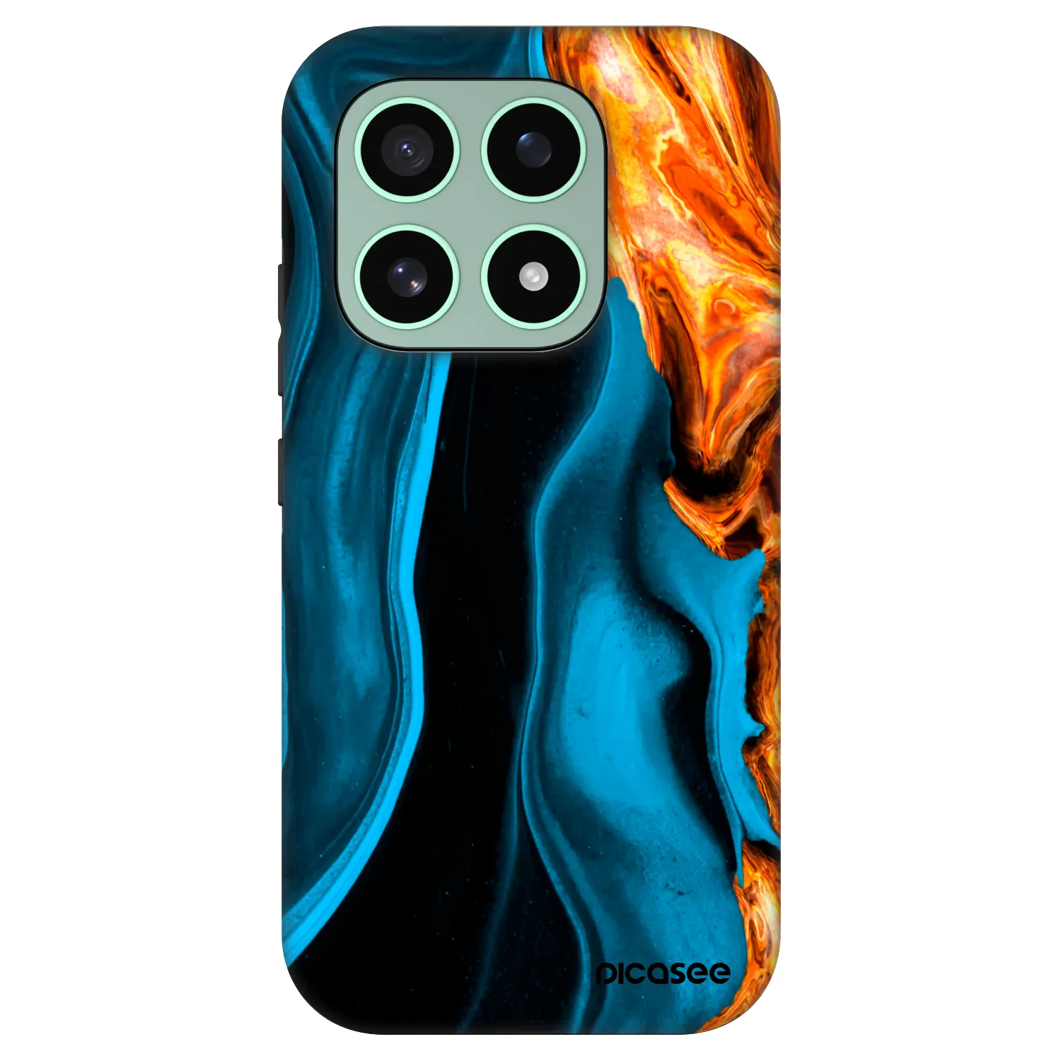 Picasee Fashion Case za Xiaomi 17 - Gold blue