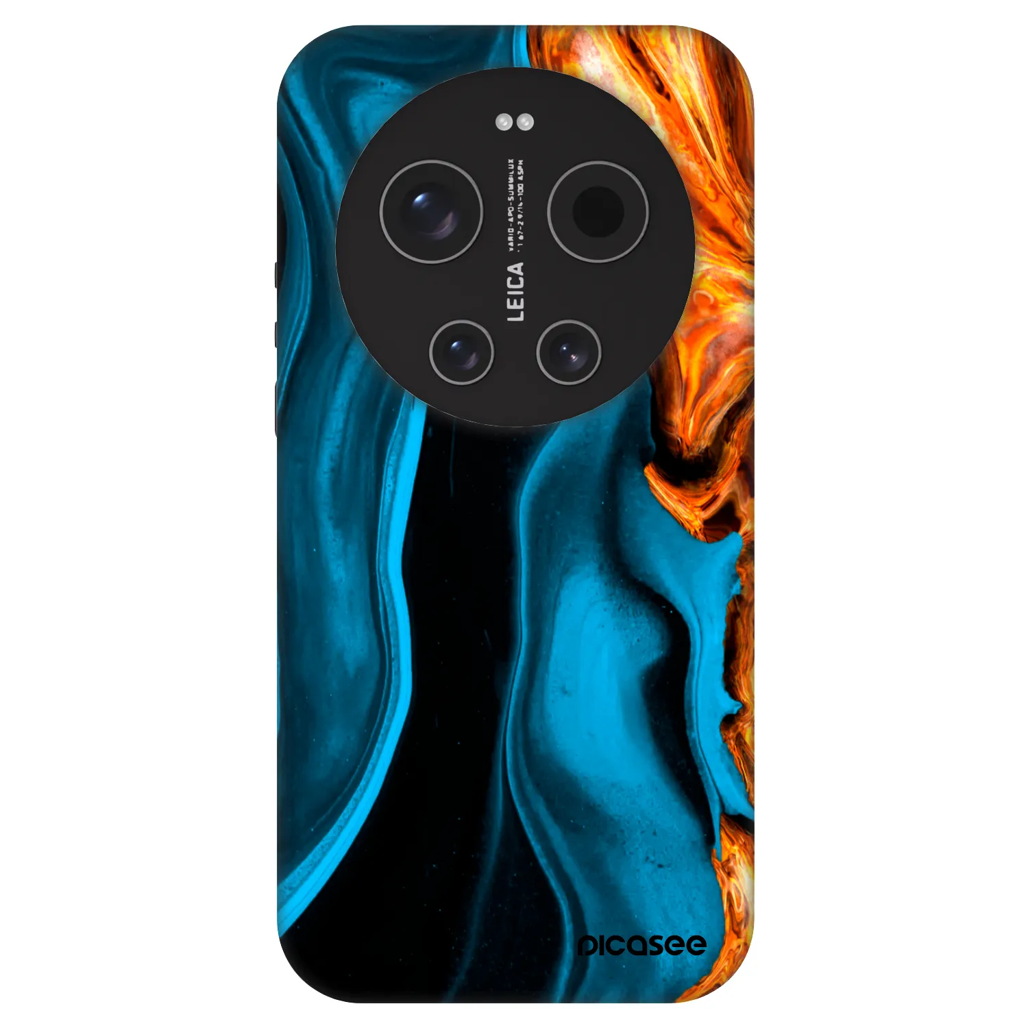 Picasee Fashion Case za Xiaomi 17 Ultra - Gold blue