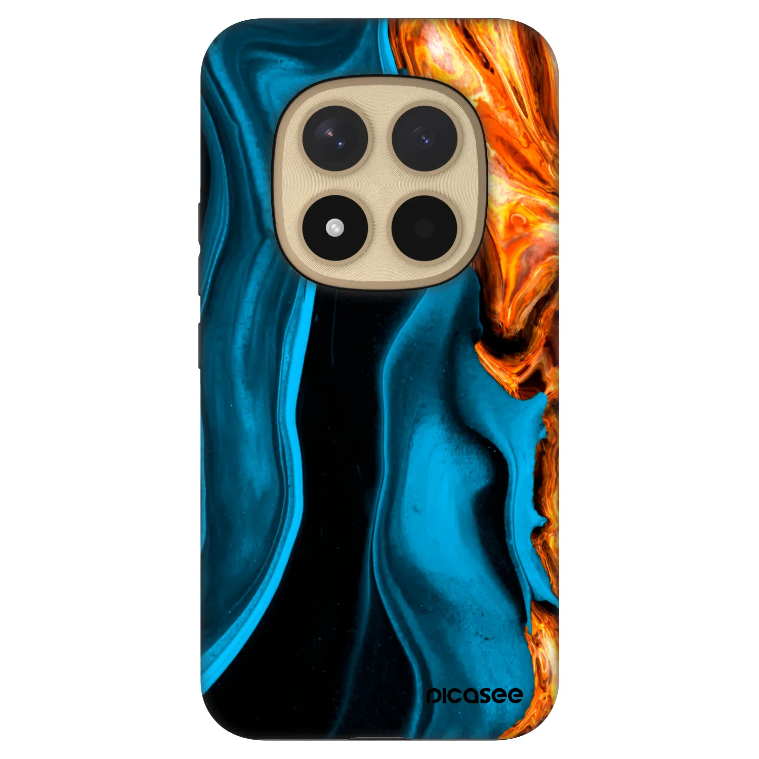 Picasee Fashion Case za Xiaomi Redmi Note 15 Pro+ - Gold blue
