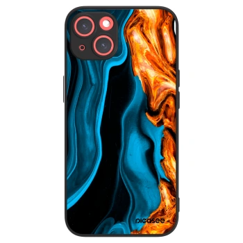 Picasee ULTIMATE CASE MagSafe za Apple iPhone 13 - Gold blue