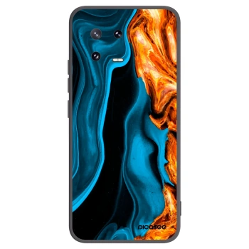 Picasee silikonski črni ovitek za Xiaomi 13 Pro - Gold blue